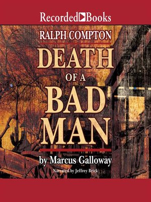 cover image of Ralph Compton Death of a Bad Man
